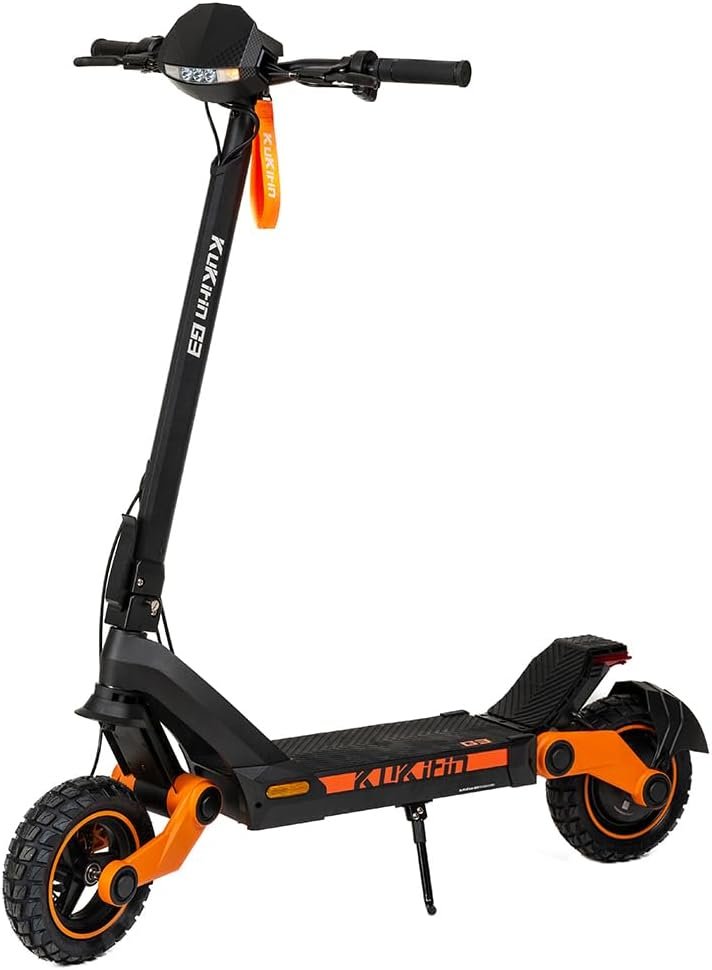 Kukirin G3 Monopattino Elettrico Motore 1200W Batteria al Litio 52V18Ah Velocità Massima 50km/h Autonomia Massima 63km
