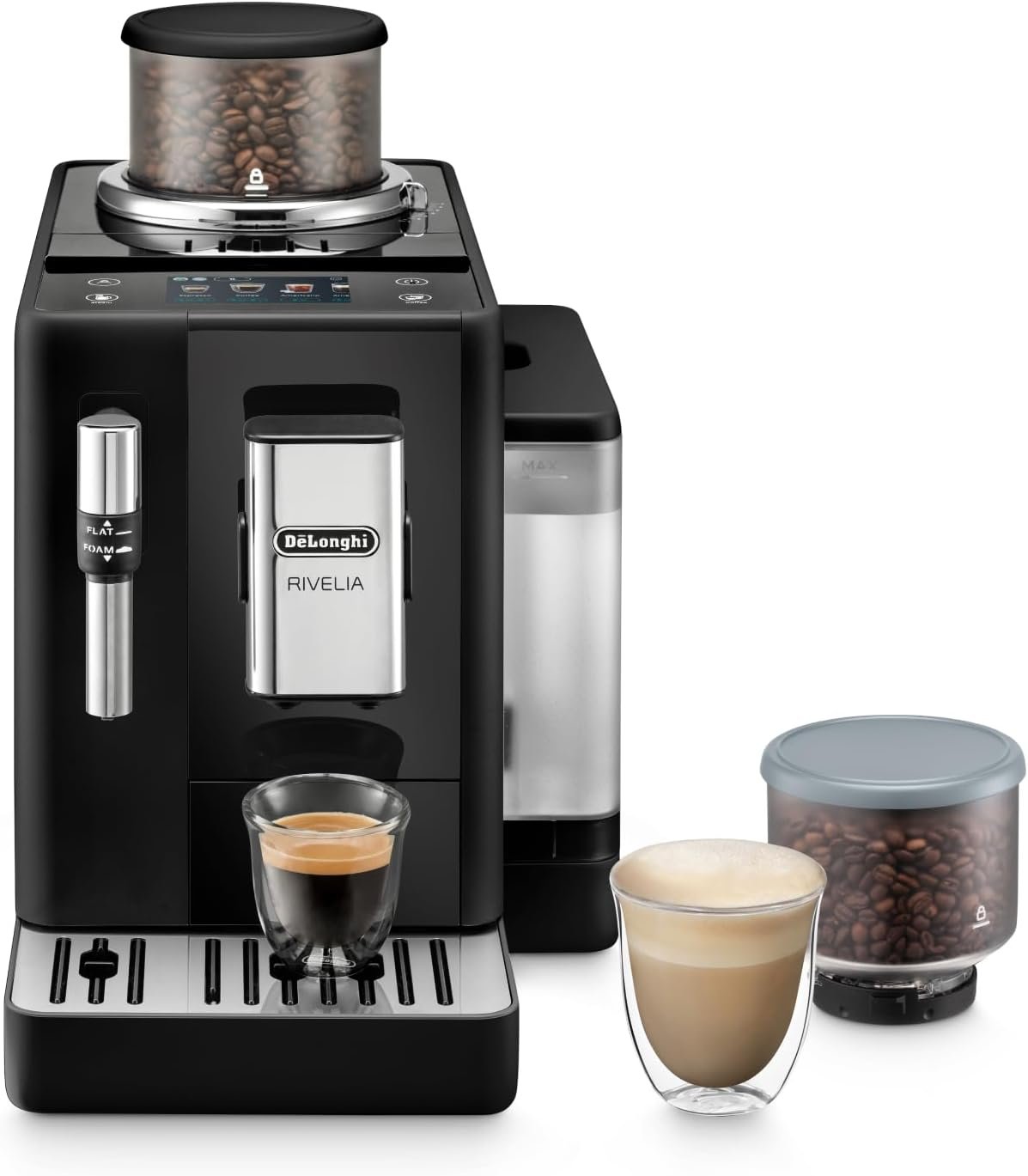Delonghi Rivelia EXAM440.35.B macchina per caffè espresso completamente automatica da 1,4 L