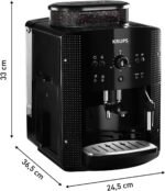 Macchina per caffè espresso Krups EA8108 1,8 L Nero - immagine 3