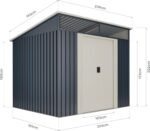Casetta da giardino Wasabi Stark 4,6 mq - Image 3