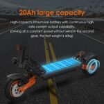 Monopattino elettrico KUKIRIN G2 MAX da 10 pollici, 48 V, 20 Ah, 55 km/h, motore da 1000 W - Image 6