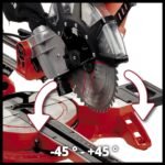 Einhell TC-SM 2534/1 Dual Sliding Mitre Saw - Image 7