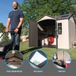 Lifetime 60005 Outdoor Storage Shed 10 x 8 Feet - immagine 9