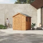 Power Sheds 6 x 4ft Double Door Apex Wooden Shed - immagine 5