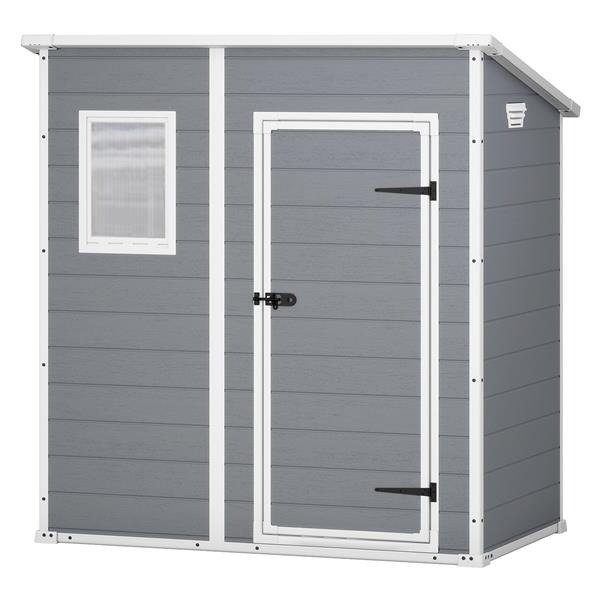 Keter Garden Shed Manor Pent 64 Grey