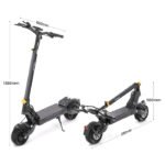 Monopattino elettrico Ausom L2 Max a doppio motore 48V 20,8Ah - immagine 2
