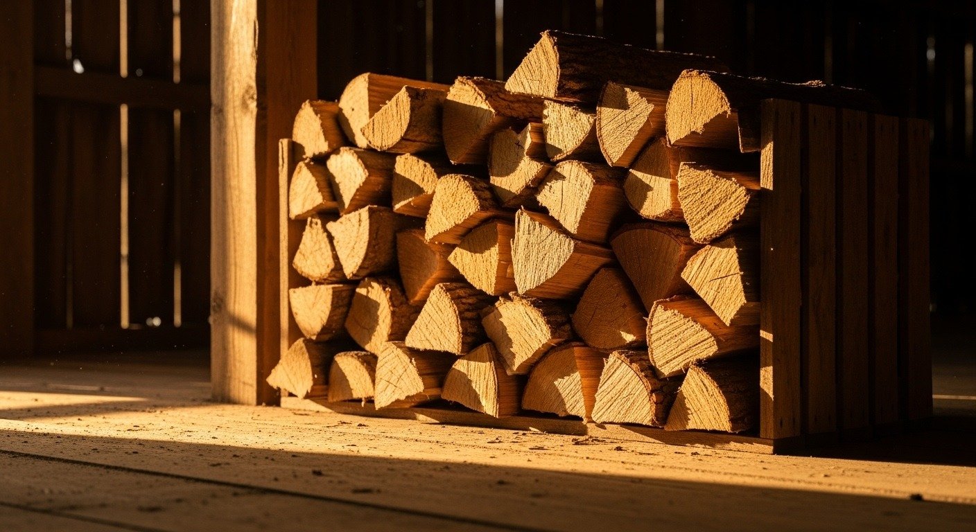 Ecoblaze Kiln Dried Oak Firewood Hardwood Logs for Wood Burners