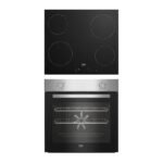 Beko Qbse222X Built-In Multifunction Oven & Hob Pack