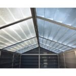 Canopia Skylight Casetta da giardino in policarbonato 303X185X217 cm Grigio - immagine 6