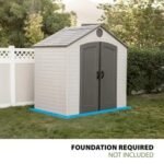 LIFETIME 8 X 5 Ft Outdoor Storage Shed with Window - Image 16