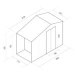 Gardiun Casetta da giardino Toronto 3,53 m² - Image 2