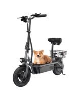 Monopattino elettrico iscooter F2 500W sedile pieghevole da 10