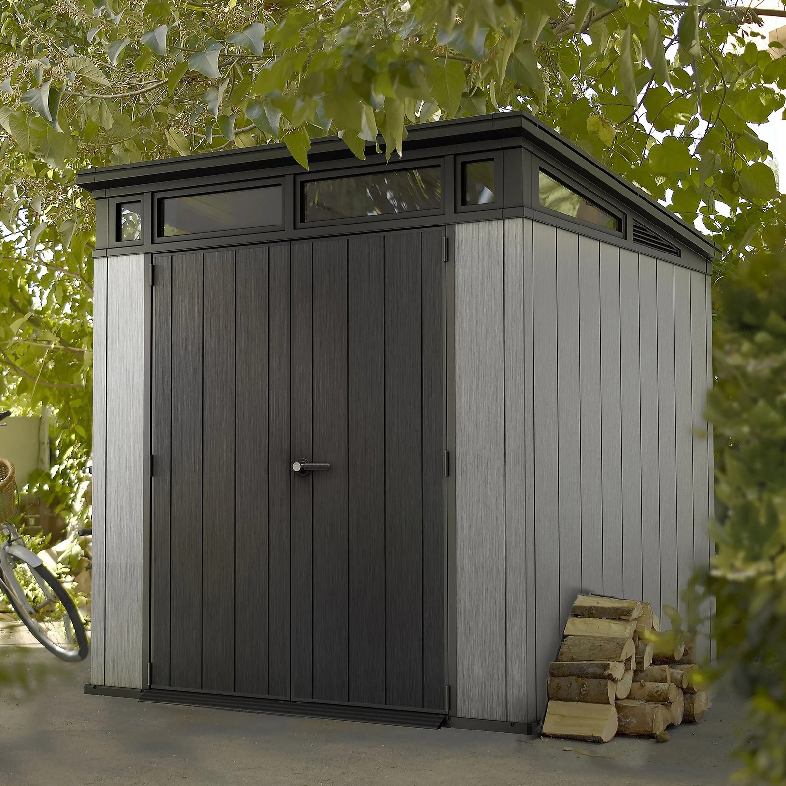 Keter Garden Storage Shed Artisan 77 214x218x226 cm 235572