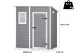 Keter Garden Storage Shed Artisan 77 214x218x226 cm 235572 - Image 12