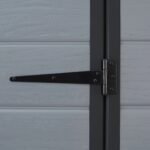 Klikstrom Senner 6X4 Ft Pent Grey Metal Shed With Floor & 1 Window - Image 7