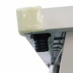 Casetta Metallica Gardiun Nottingham Con Portico 3,78 m² Esterno 129x293x229 cm Acciao Zincato Grigio Antracite - Image 3