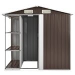 Casetta da giardino Capannone per cabina Capannone per la casa Capannone per esterni Robusto attrezzi con 02_0022224 - immagine 5