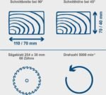 Scheppach HM100LXU Troncatrice a trazione 254, 230V 2000 Watt - 5901202901 - Image 3